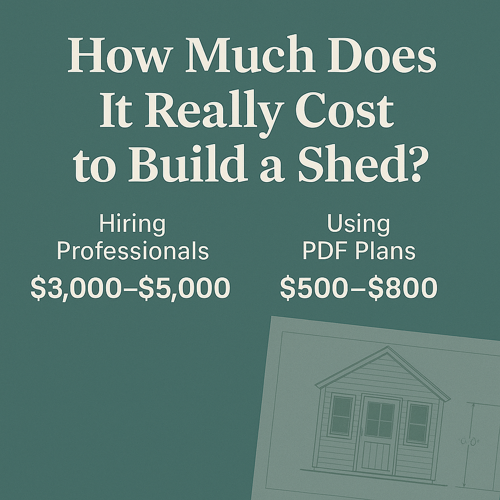 How Much Does It Really Cost to Build a Shed?